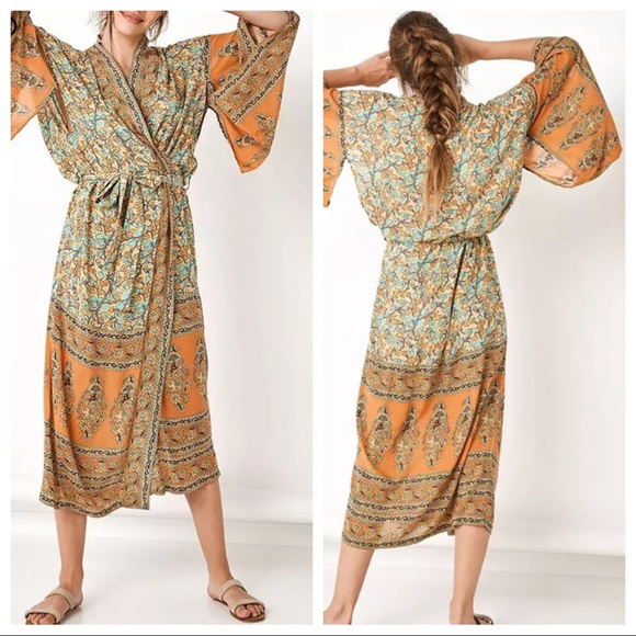 5⭐️ FAV BESTSELLER Delirium Robe Maxi Kimono Wrap - Picture 4 of 8